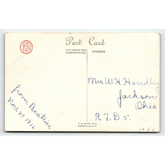 Thanksgiving Day Postcard Fantasy Anthropomorphic Carrot Man JOL Pumpkin Owen - Picture 3 of 3